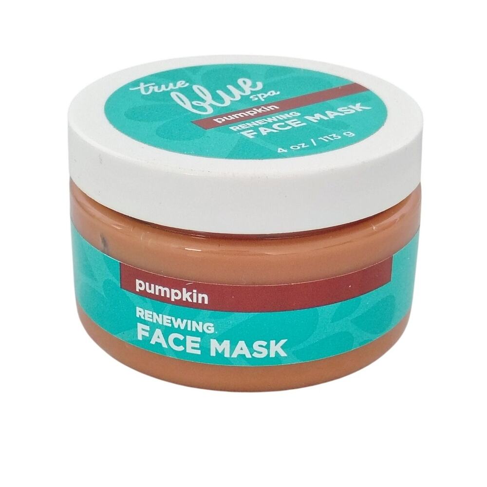 True Blue Spa Pumpkin Renewing Face Mask 4 oz NEW Discontinued Bath & Body Works